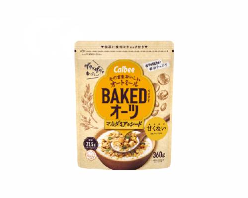 焙烤燕麥 夏威夷果仁與種籽